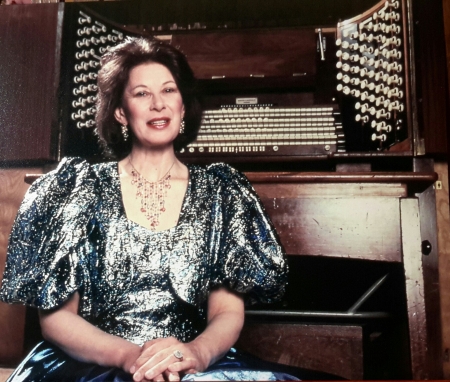 Dame Gillian Weir in the Royal Festival Hall, London